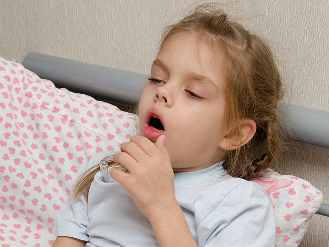 Сильный кашель у ребёнка