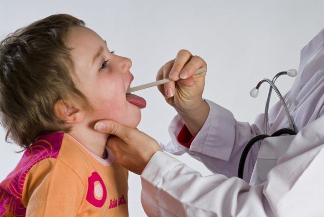 Причины першения в горле у ребенка